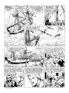 BARBE ROUGE : Planche originale 12 du tome 29 de la s�rie BARBE ROUGE A nous la tortue